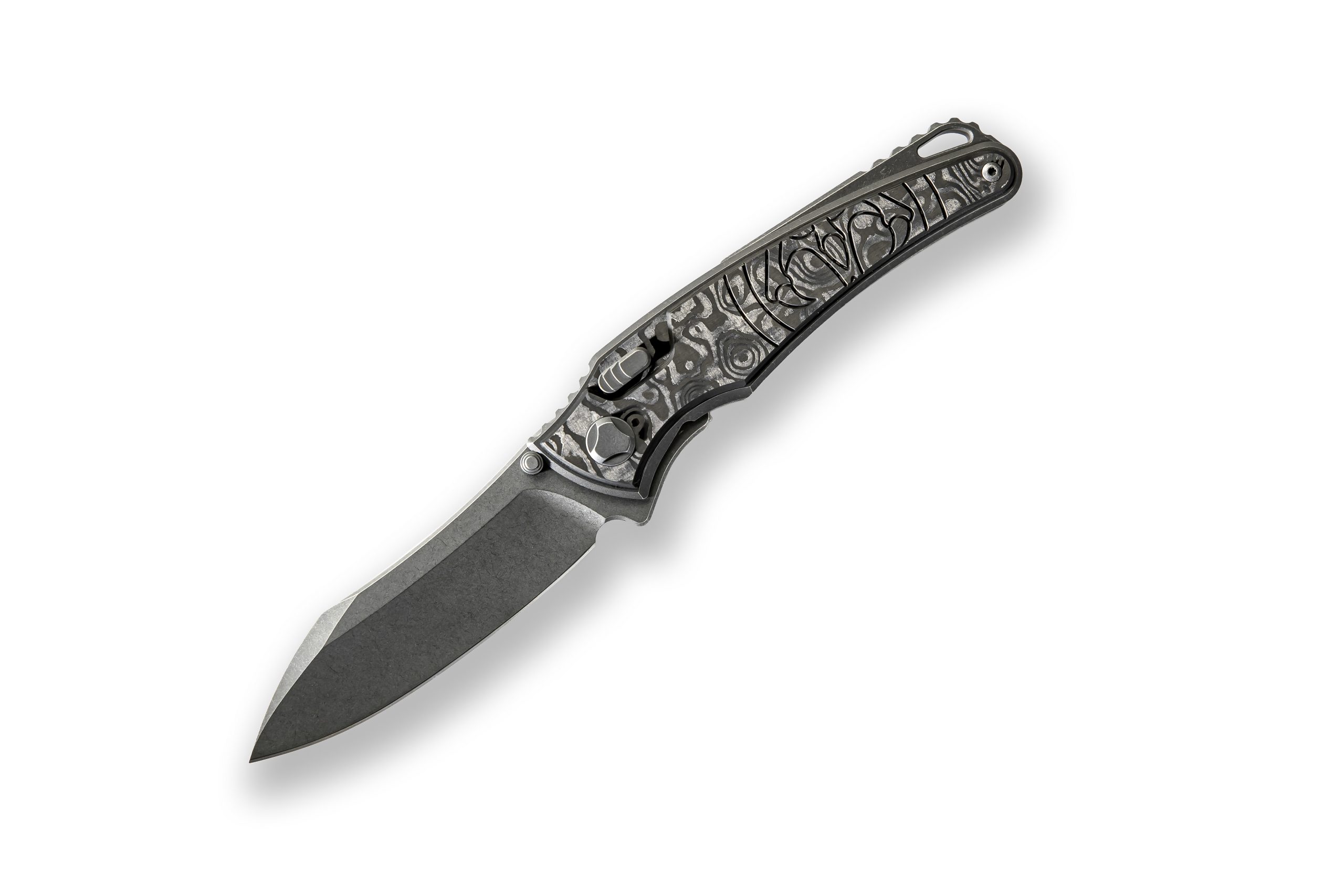 Hawk Talon Deposit – Black Dunes Inlay – Hawk Knife Designs