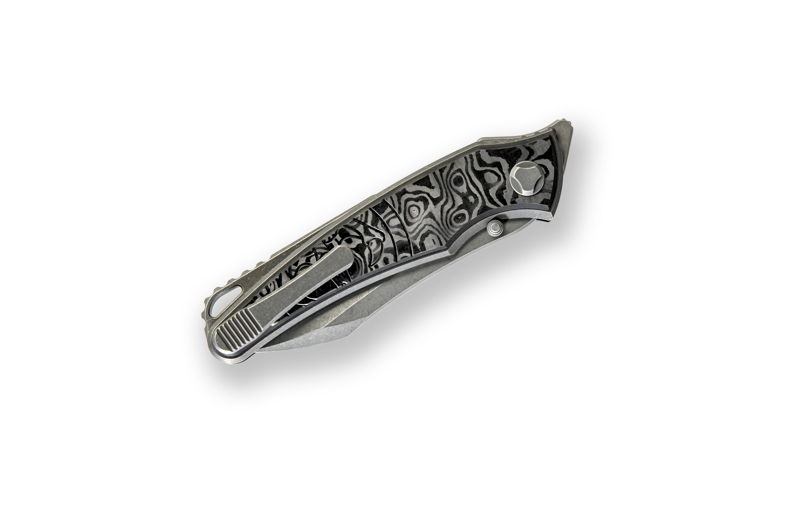 Hawk Talon Deposit – Black Dunes Inlay – Hawk Knife Designs